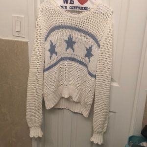 Crochet Wildfox sweater